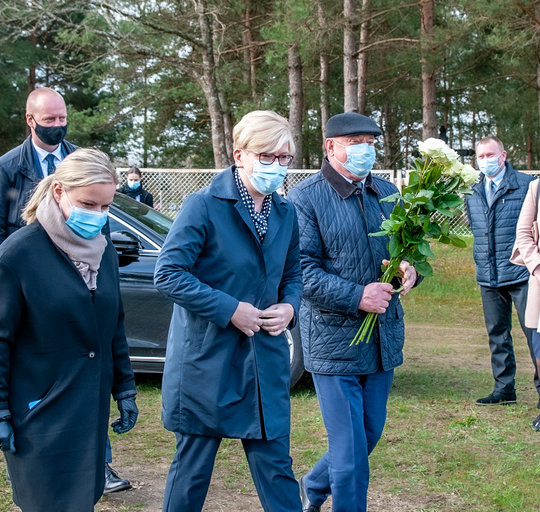 Macikuose apsilankė LR Premjerė Ingrida Šimonytė