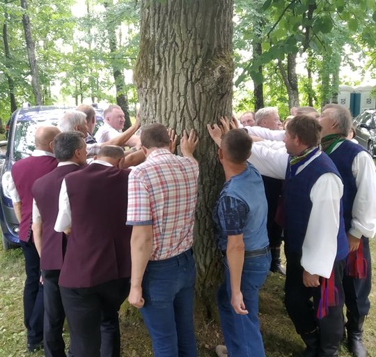 Tradicijų pripildyta gardamiškių šventė
