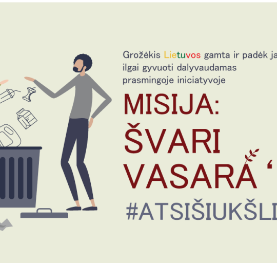 Lietuvoje vėl startuoja „Misija: švari vasara!“