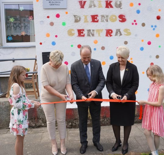 Įvyko Vaikų gerovės ir globos centro atidarymo šventė