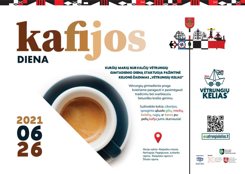 Birželio 26 dieną  Mažojoje Lietuvoje vėl kvepės „kafija“
