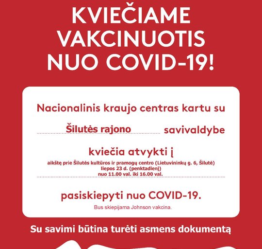 Vakcinacija be registracijos