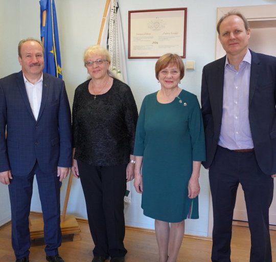 Savivaldybėje apsilankė partneriai iš Vokietijos