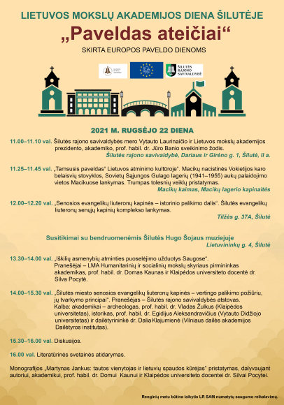 Lietuvos mokslų akademijos diena Šilutėje  