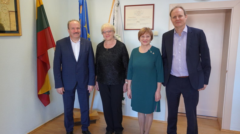 Savivaldybėje apsilankė partneriai iš Vokietijos
