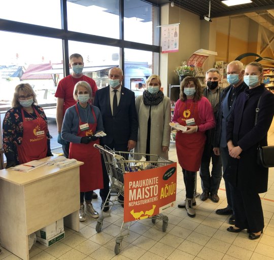 „Maisto banko“ rudeninė akcija  pakvietė šilutiškius ištiesti pagalbos ranką