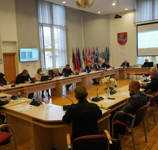 Įvyko Savivaldybės tarybos posėdis
