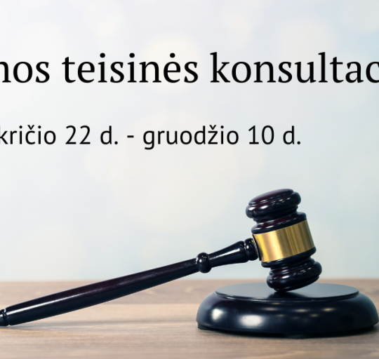 Lietuvos Caritas ir Lietuvos advokatai ir vėl vienija jėgas: dovanos 3 savaites nemokamų teisinių...