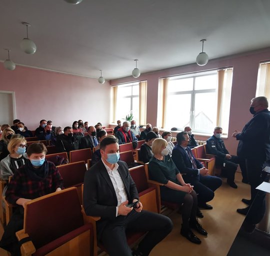 Žemaičių Naumiestyje ir Vainute Savivaldybės vadovai pristatė ataskaitas