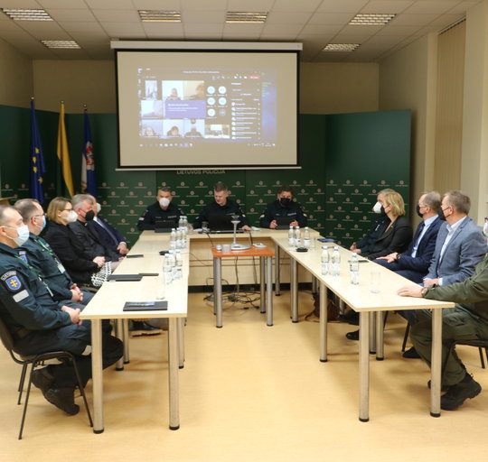 Pristatyta Tauragės apskrities vyriausiojo policijos komisariato 2021 metų veiklos ataskaita