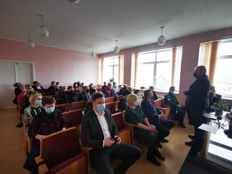 Žemaičių Naumiestyje ir Vainute Savivaldybės vadovai pristatė ataskaitas