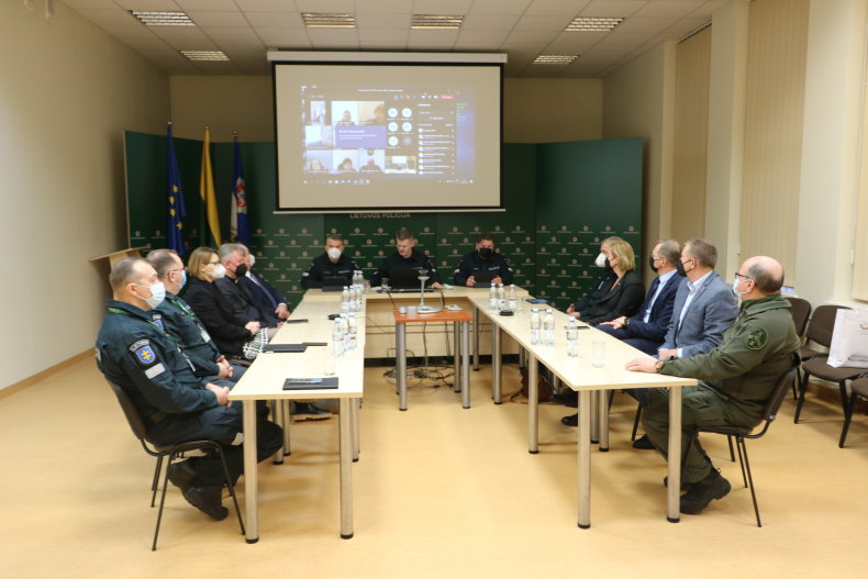 Pristatyta Tauragės apskrities vyriausiojo policijos komisariato 2021 metų veiklos ataskaita