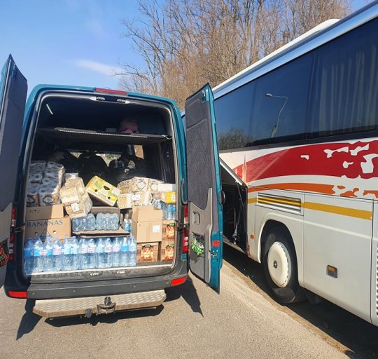 Ukrainiečius pasiekė humanitarinė siunta iš Šilutės