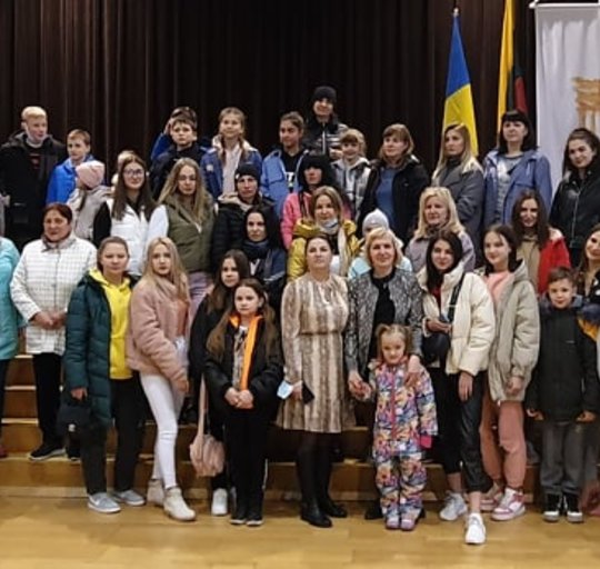 Paramos Ukrainai koncerte – šilutiškių ir ukrainietės dainos