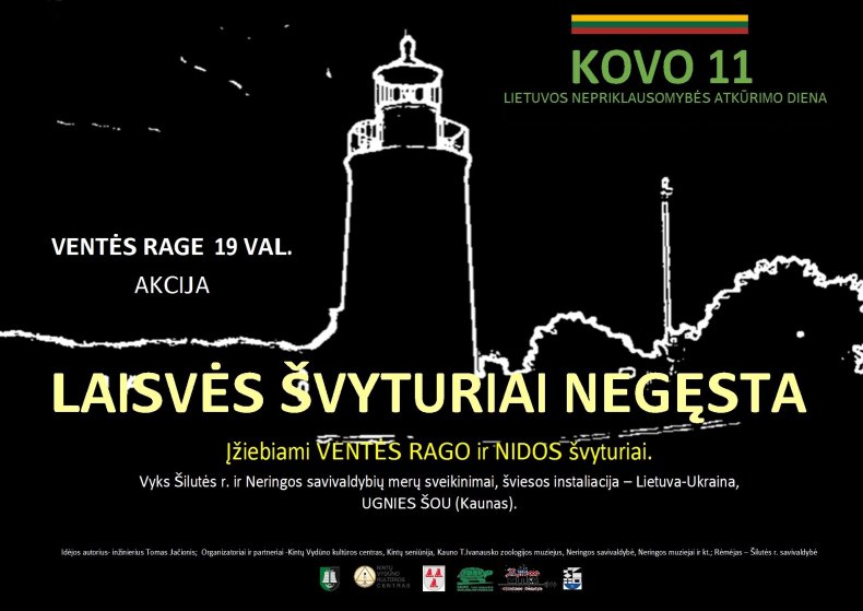 Kviečiame į renginius, skirtus Kovo 11-ajai