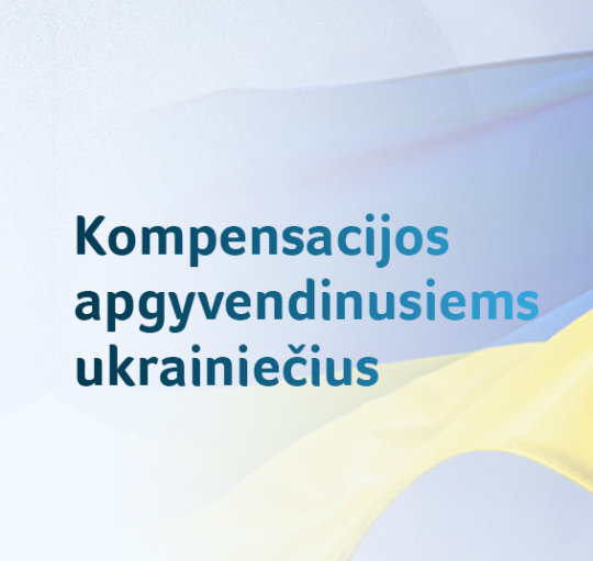 Kompensacijos butų ir kitų patalpų savininkams, apgyvendinusiems ukrainiečius