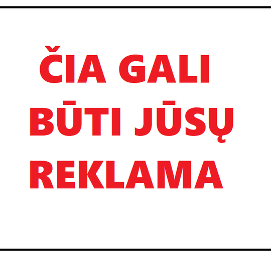 Dėl aikštelių nuomos reklamai 