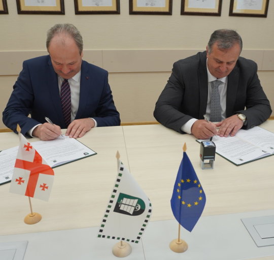 Pasirašyta bendradarbiavimo sutartis su kartvelais