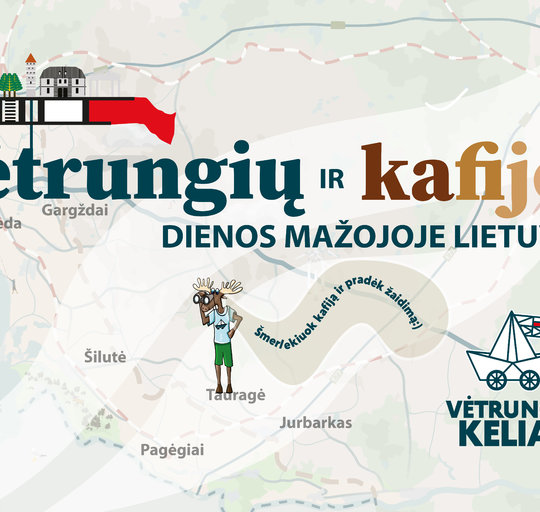Atsinaujinęs 2022 metų kultūros kelias ir pažintinis žaidimas „VĖTRUNGIŲ KELIAS“ kvies keliauti...