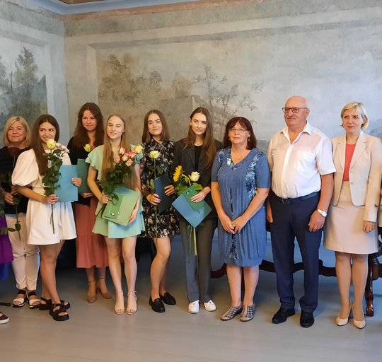 Pasveikinti geriausi abiturientai