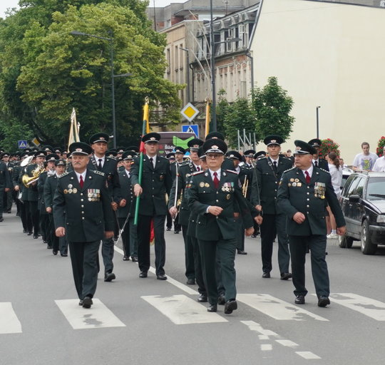 Pasieniečių profesinė šventė Šilutėje