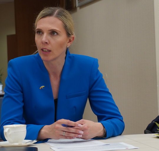Šilutėje – Vidaus reikalų ministrės A. Bilotaitės vizitas