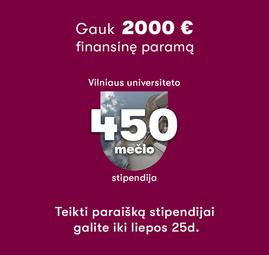 Vilniaus universiteto speciali stipendija