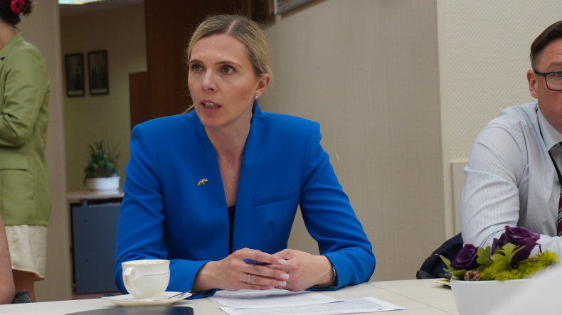 Šilutėje – Vidaus reikalų ministrės A. Bilotaitės vizitas