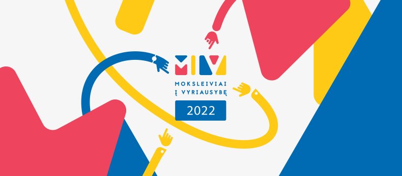 Registracija į projektą „Moksleiviai – į Vyriausybę 2022“