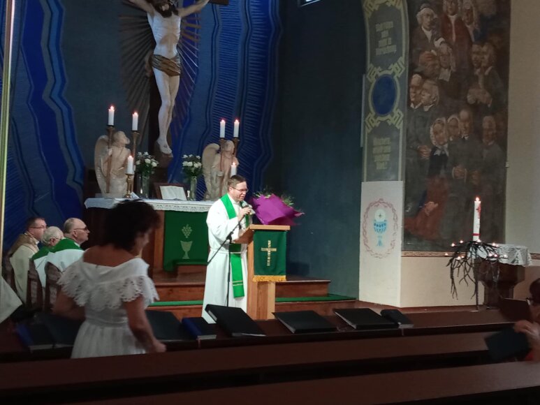 Šilutės evangelikų liuteronų bažnyčioje paminėtos dvi ypatingos progos