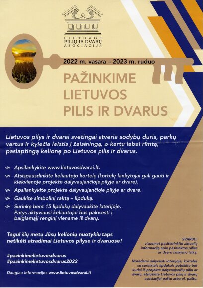 Pažinkime Lietuvos pilis ir dvarus