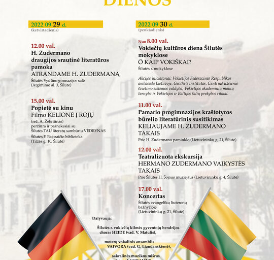 Vokiečių kultūros dienos Šilutėje