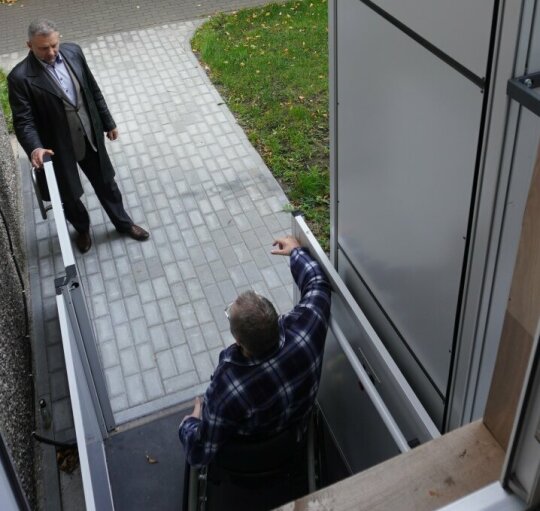 Apžiūrėti būsto pritaikymo neįgaliesiems darbai
