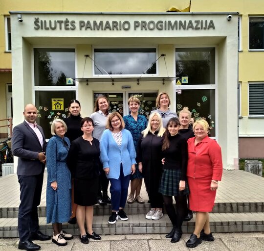 Nordplus projektas „Teaching and Learning of  Primary Students by Moving and Playing“
