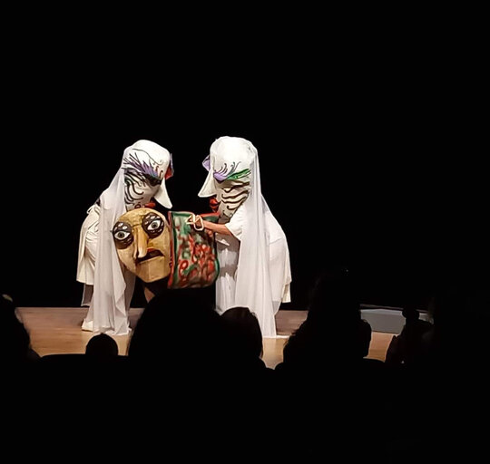 XXIV Lietuvos lėlių teatrų šventėje „Molinuko teatras“ pasirodė Salos etnokultūros ir...