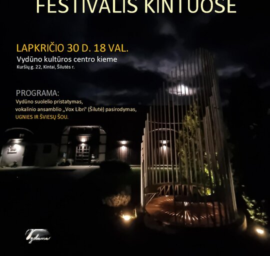 Vydūno šviesos festivalis Kintuose