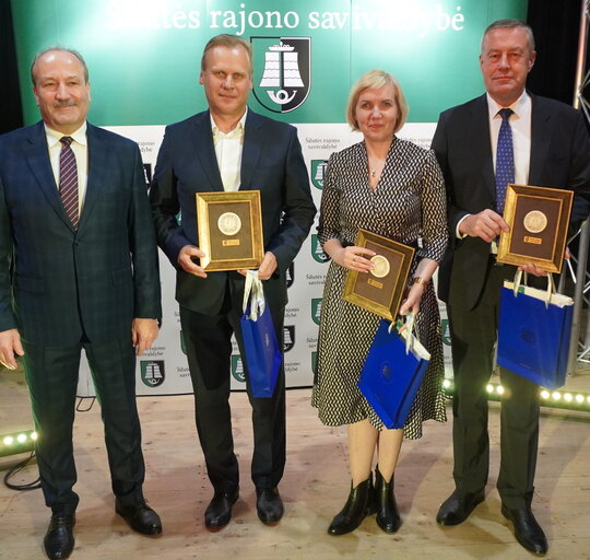 Padėkos vakaras Šilutės krašto verslo ir įstaigų atstovams
