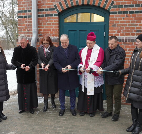 Atidarytas buvusios sanatorijos „Eglutė“ pastatas