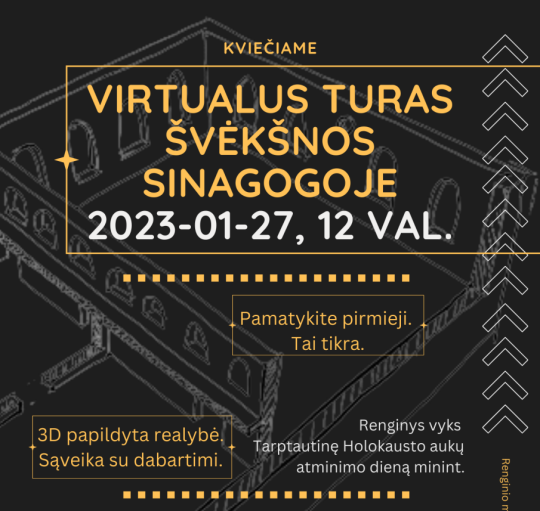 Virtualus turas Švėkšnos sinagogoje