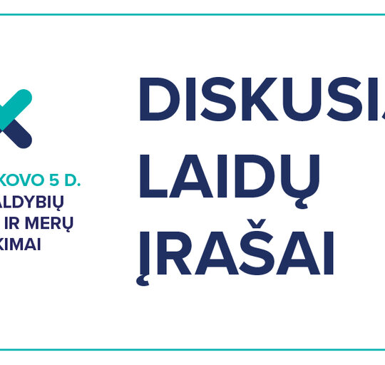 Kviečiame žiūrėti kandidatų į savivaldybių tarybų narius ir merus diskusijų laidas
