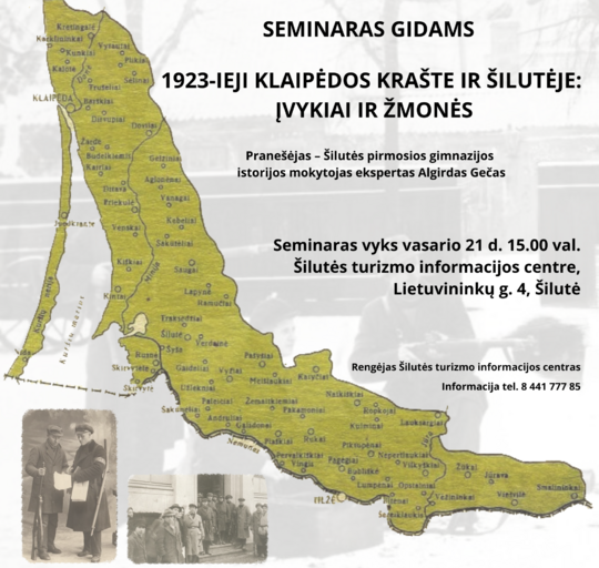 Kviečia į seminarą gidams