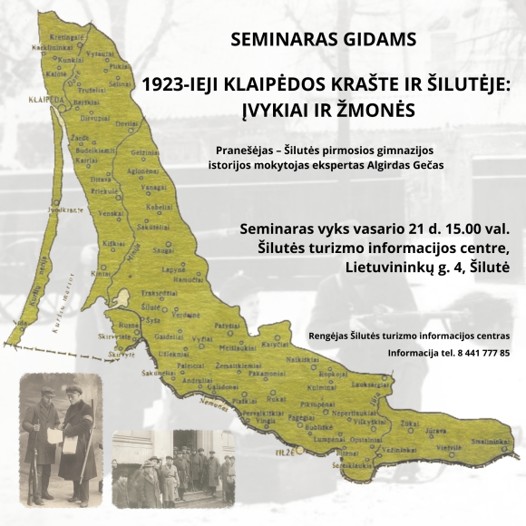 Kviečia į seminarą gidams