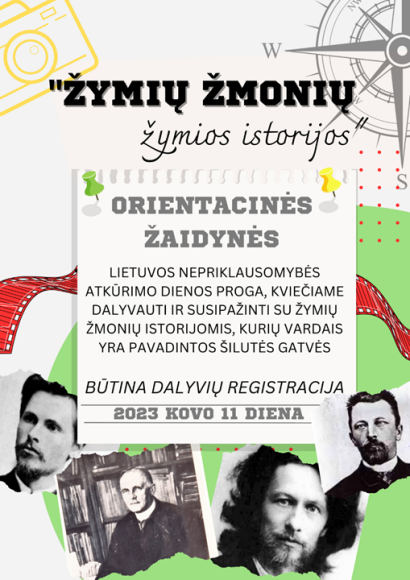 Kvietimas registruotis mokyklas, įstaigas, įmones ir turiningai pasitikti 33–ąjį laisvės...
