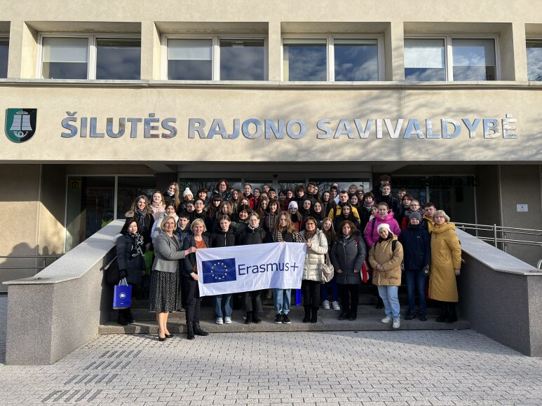 Savivaldybėje apsilankė ERASMUS+ dalyviai iš penkių šalių