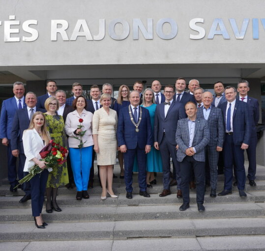 Įvyko iškilminga Tarybos narių priesaikų ir mero inauguracijos ceremonija