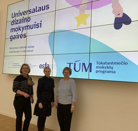 Šilutės švietimo atstovai susipažino su universalaus dizaino mokymuisi (UDM) gairių leidiniu