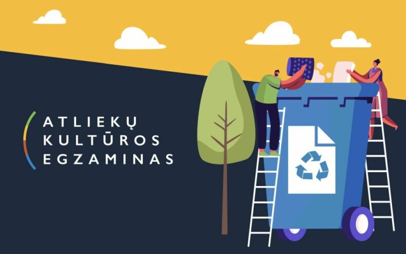 Kvietimas dalyvauti egzamine „Atliekų kultūra“