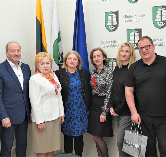 Savivaldybės vadovai pasveikino spaudos atstovus bei lietuviškojo žodžio puoselėtojus