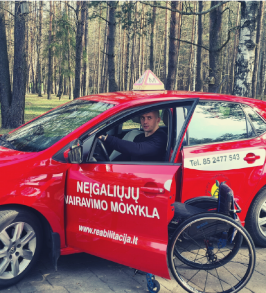 Neįgaliųjų vairavimo mokykla
