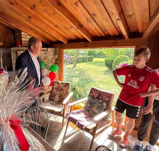Pasveikinti bendruomeniniuose globos namuose gyvenantys vaikai
